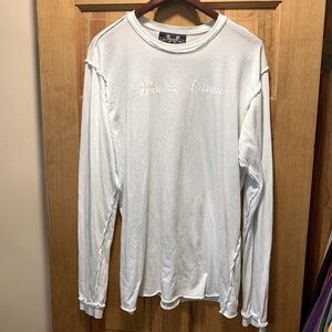 Blue & Cream Ultra Thin Powder Rare Blu Tee